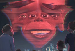 Huge Holographic Head