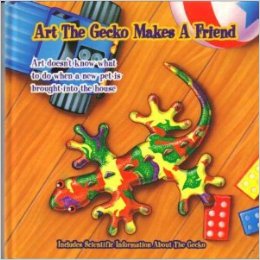 Literature / Art The Gecko Makes A Friend