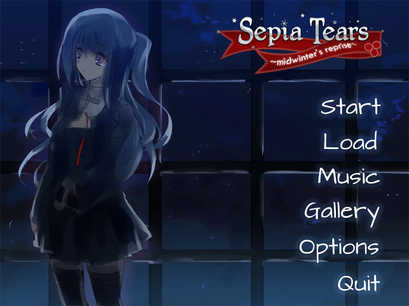 Visual Novel / Sepia Tears