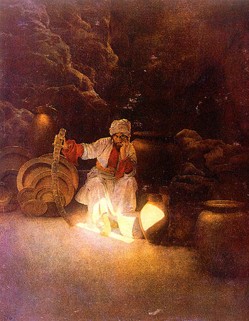Literature / Ali Baba and the Forty Thieves