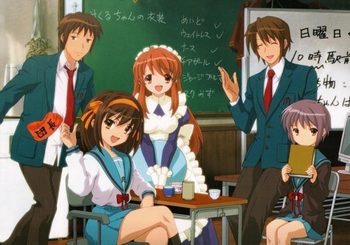 Light Novel / Haruhi Suzumiya