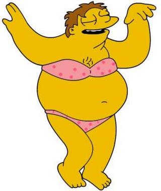 Man in a Bikini