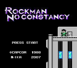 Video Game / Rockman No Constancy