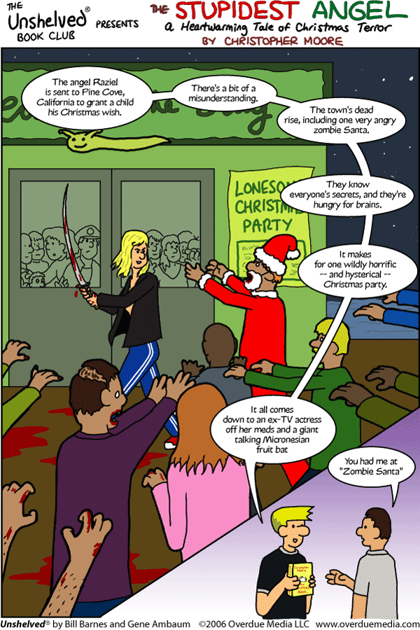 Literature / The Stupidest Angel: A Heartwarming Tale of Christmas Terror