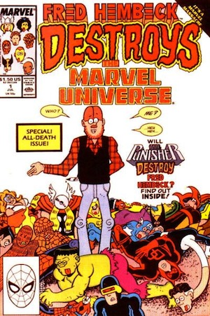 Comic Book / Fred Hembeck Destroys the Marvel Universe