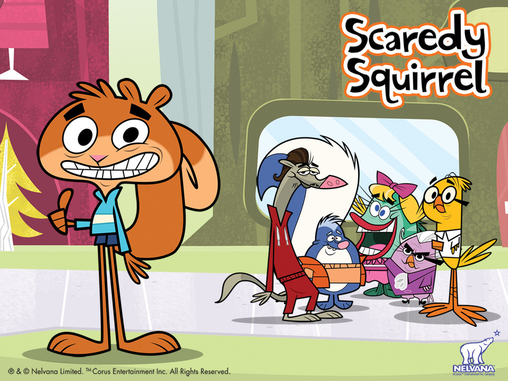 Western Animation / Scaredy Squirrel