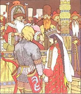 Literature / Tsarevitch Ivan, the Fire Bird and the Gray Wolf