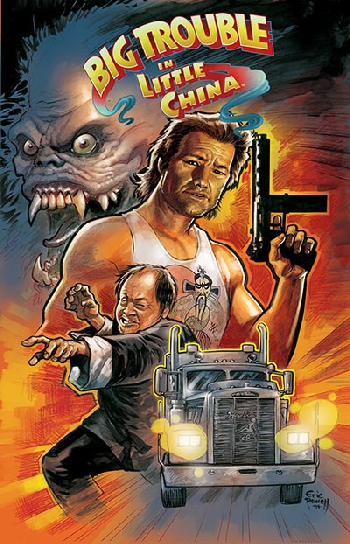 Comic Book / Big Trouble in Little China