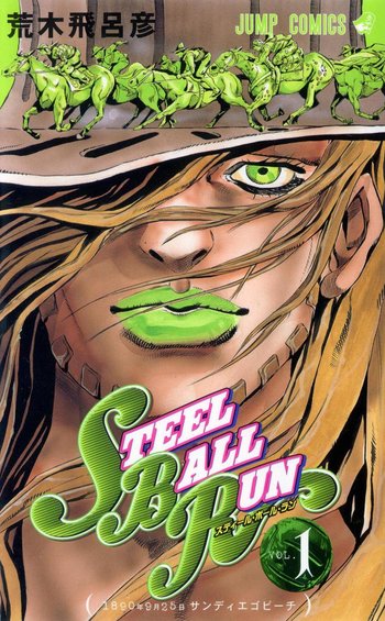 Manga / JoJo's Bizarre Adventure: Steel Ball Run