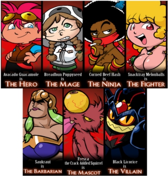 Webcomic / Trigger Star