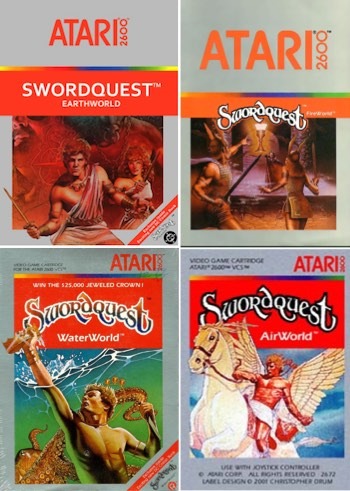 Video Game / Swordquest