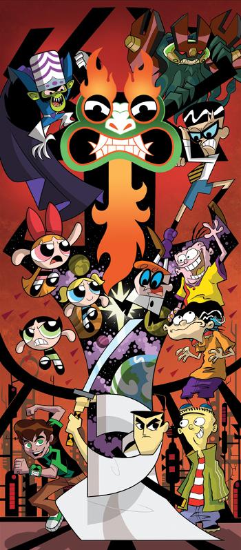 Comic Book / Cartoon Network Super Secret Crisis War