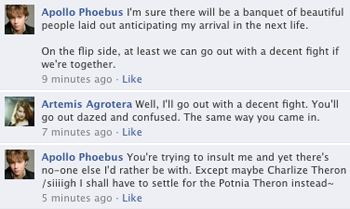 Roleplay / PJO Facebook Shenanigans